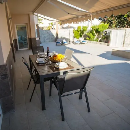 Апартаменты Jandia Modern New Private Heated Pool Big Terrace And Parking